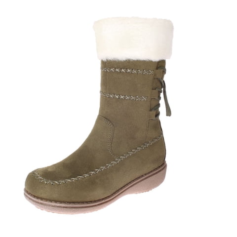 Vía Franca - Bota Piel Verde Oliva Marche