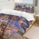 thumbnail image 1 of Maya And The ThreeMayan Three Warriors 3-Piece Twin Bed Set Fade-Resistant Microfiber, 1 of 4