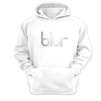 Genérico - Polerón Canguro Blur Blanco Talla L Unisex