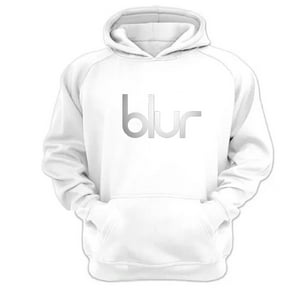Genérico - Polerón Canguro Blur Blanco Talla S Unisex