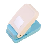 Magideal - Perforadora De Pestañas Para Papel Diy, Cortadora De Pestañas Resistente, Herramienta Multifunción Para Álbumes De Recortes, Herramienta De Organizaci Cuadrado