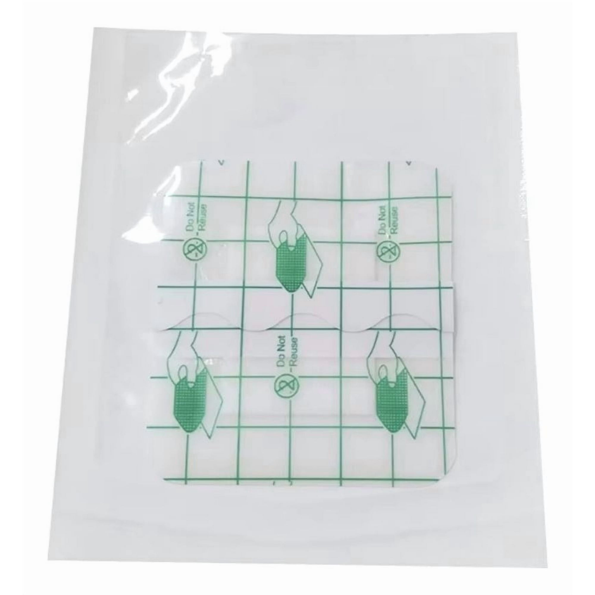 Genérico - Pack Parches Transparente Adhesivo Aposito 10cmx2ocm Lau