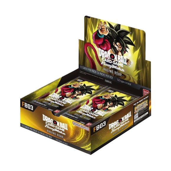 Caja de sobres BANDAI Fusion World 03 Raging Roar