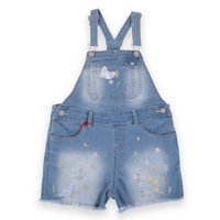 Jardinera Niña Denim Pillin