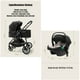 thumbnail image 3 of Coche Travel System Toldo 360°Gese Baby Negro LuBabycas, 3 of 8