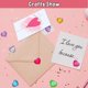 thumbnail image 2 of Pegatinas de strass 3D en forma de corazón – 180 piezas – Leesgel, 2 of 7