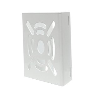 Magideal - Adaptador De Montaje En Poste Vertical Para Cámara De Seguridad, Soporte De Montaje En Pared, Soporte De Esquina De Acero Para Lámpara De Escenario Ex