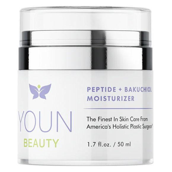 Crema hidratante YOUN Beauty Peptide + Bakuchiol 50 ml sin parabenos