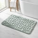 thumbnail image 1 of REGALWOVEN Alfombras de Baño de Espuma de Memoria Ultra Suaves Antideslizantes Absorbentes de Agua Secado Rápido Alfombra de Baño Gris 20" x 32", 1 of 6