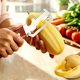 thumbnail image 2 of Pelador de verduras Westicos 3 en 1 con mango de madera, 2 of 6