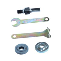 Magideal - Adaptador De Mandril Para Taladros Adaptador De Conversión De Taladro Eléctrico Portadisco De Biela Conversión De Taladros Metálicos A Amoladora Juego De Vástago De 10 Mm