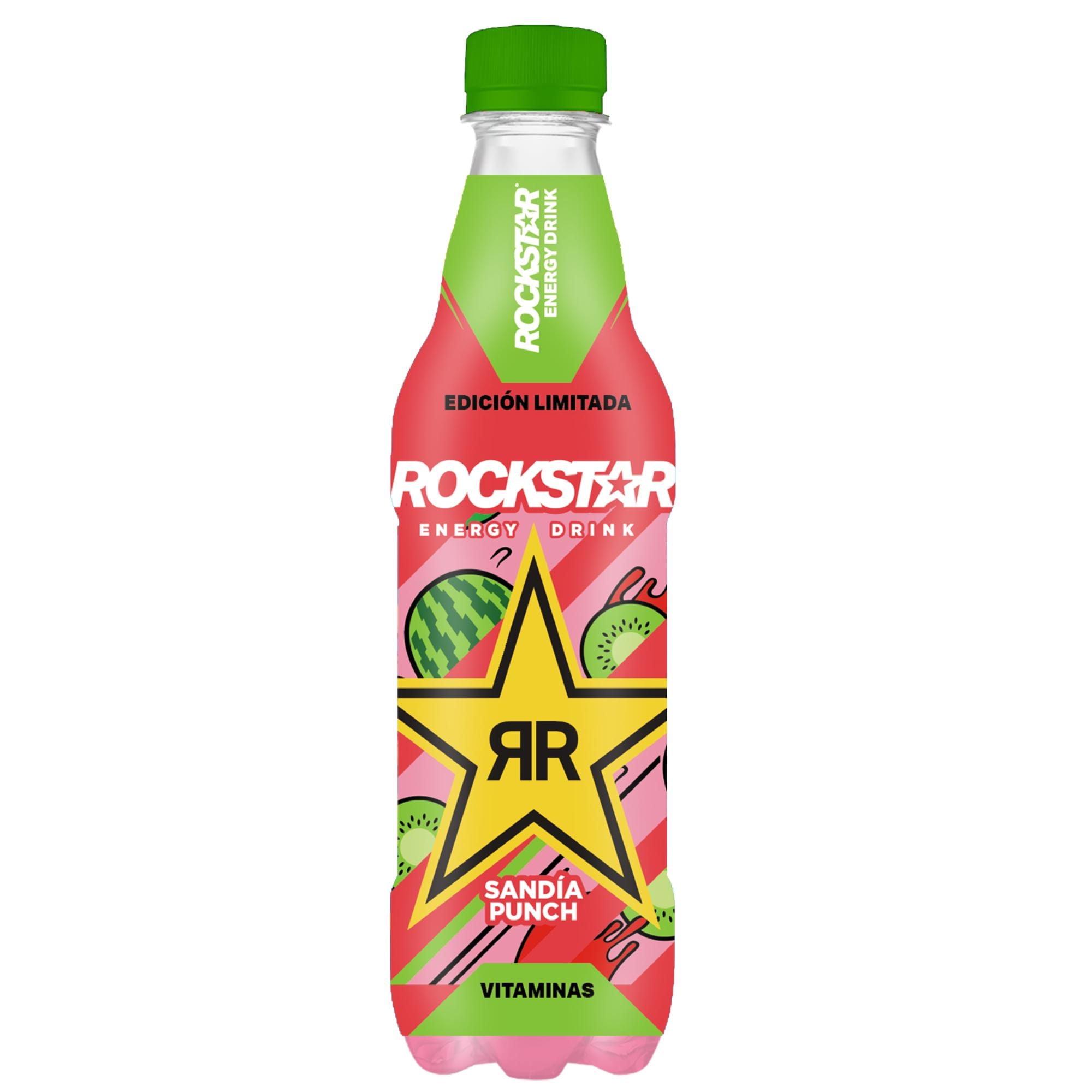 Bebida Energética Rockstar Sandia Punch Botella