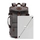 thumbnail image 4 of Mochila De Lona Vintage Para Gimnasio Con Zapatos Comp, 4 of 9