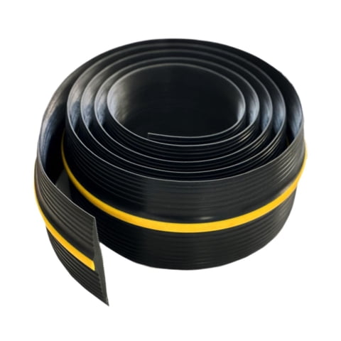 Magideal - Tira De Sellado De Umbral Inferior Para Puerta De Garaje, Tira Meteorológica Universal, Impermeable, Práctico, Portátil, A Prueba De Viento, Sello Par 500Cm Doble Antideslizante