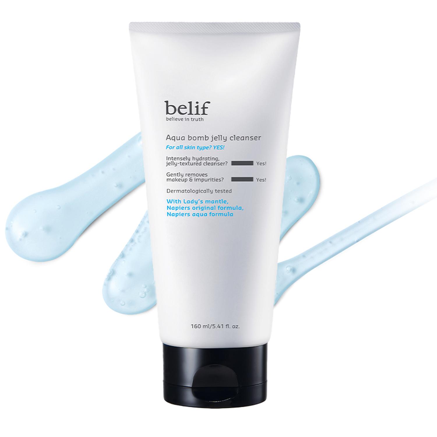 Gel Limpiador Facial Belif Aqua Bomb Jelly Hidratante 160 Ml