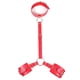 thumbnail image 1 of Behind Back SM Collar Body Restraints Handcuff Bondage Harness Belt Master BDSM Erotic Gadgets Sex Toys For Couples Games, 1 of 3