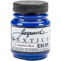 Pintura Textil Jacquard, Color Azul Zafiro, 70 Ml