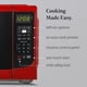 thumbnail image 3 of Horno microondas Farberware 0.7 Cu. Ft. Encimera 700W roja, 3 of 6