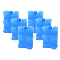 Magideal - Paquete De 6 Bolsas De Hielo Para Neveras Portátiles, A Prueba De Fugas, 350 Ml, Versátiles, Para Loncheras, Neveras Portátiles, Bloques De Hielo Para