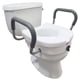 thumbnail image 1 of Asiento de inodoro elevado Carex E-Z Lock con asas, elevador de 5 pulgadas, 1 of 3
