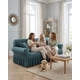 thumbnail image 1 of Funda de Sofa Turca de 2 Cuerpo Diseño Premium con Faldon, 1 of 6