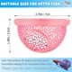thumbnail image 3 of [sicutoz] Cueva Flotante Rosa de 7 cm para Betta y Camarones – Escondite y Alimentador, 3 of 9