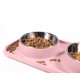 thumbnail image 2 of Comederos para mascotas L.D.Dog con soporte de silicona antideslizante y antiderrames, 2 of 7