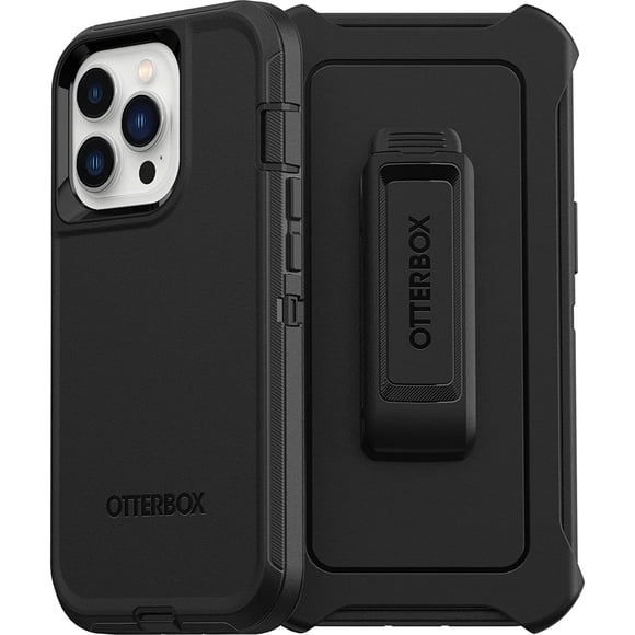 Funda OtterBox Defender iPhone 13 Pro Edición sin pantalla, negra