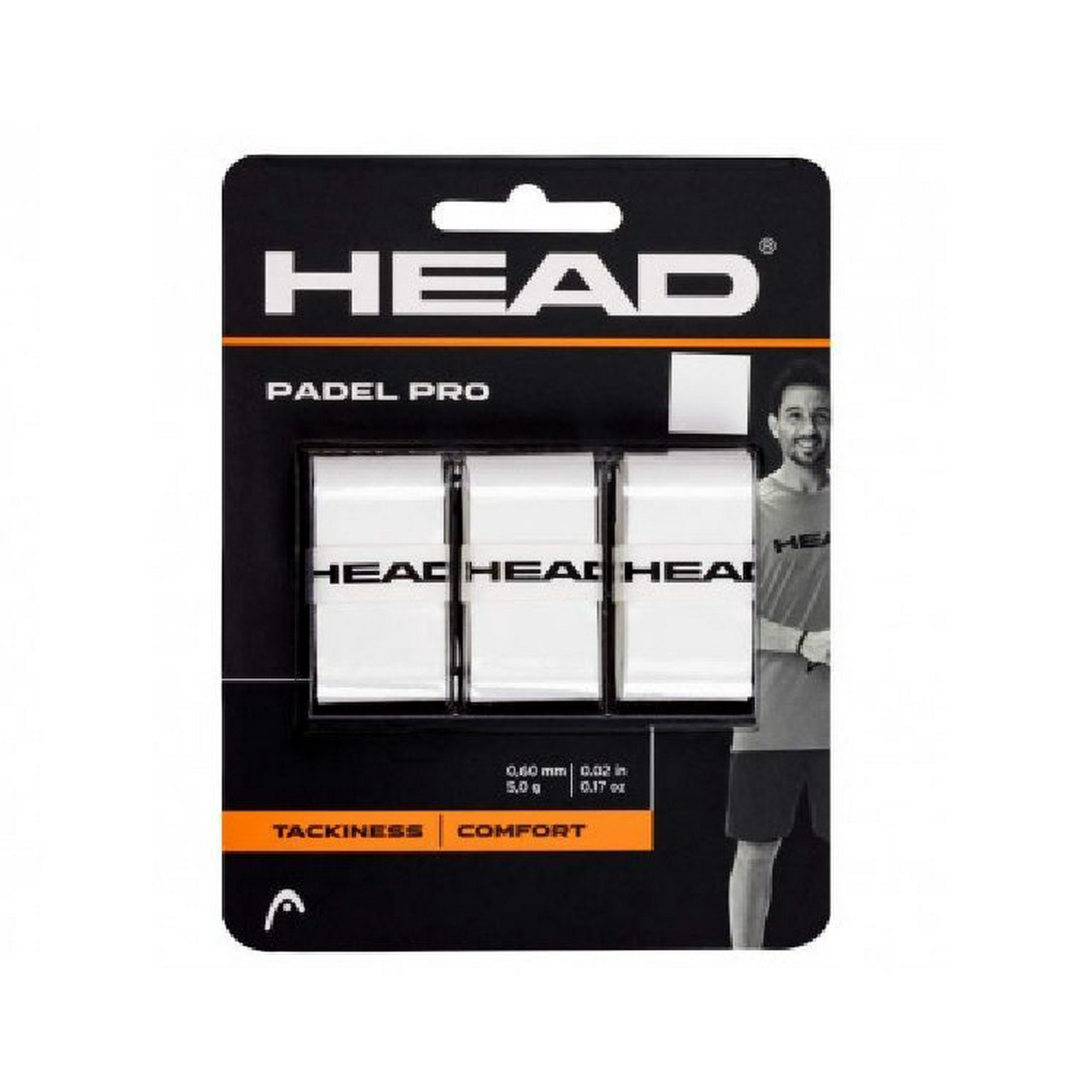 Overgrip Head Padel Pro Blanco X3