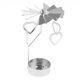 thumbnail image 1 of Decoración Navide?a Vela Giratoria Tenedor De Luz Candelabro En Forma De Corazón, 1 of 5