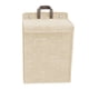 thumbnail image 2 of Cesta De Lavandería Colgante Plegable Cesta De Almacenamiento Para Colgar En La Pared Para Dormitorio Dormitorio Beige Mediano, 2 of 5