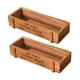 thumbnail image 3 of Macetero de madera multifuncional rectangular, contenedor de plantas para decoración del hogar, caja de madera para decoración de interiores de estilo Marrón, 3 of 5