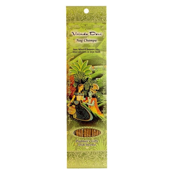 Incienso Vrinda Devi Nag Champa 10 varillas – Prabhuji's Gifts