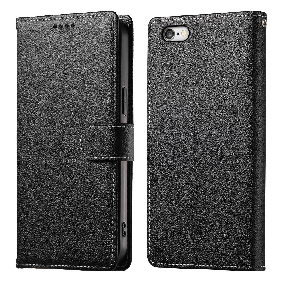 Foxdock - Funda Para Iphone 7 Plus/8 Plus – Cuero Premium, 3 Ranuras Para Tarjetas, Protección Contra Impactos