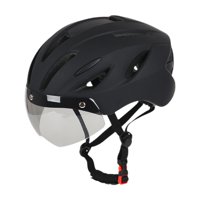 Magideal - Ventilación De Casco Para La Bicicleta De Bicicleta Ventilación Removible Portátil Con Sombrero De Parabrisas Para Deportes Al Aire Libre Ciclismo De Negro