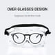 thumbnail image 2 of Gafas de seguridad WOOLIKE antiempañantes para usar sobre lentes, 2 of 7