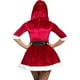 thumbnail image 3 of Vestidos Navideños, Diseño De Capucha, Vestidos De Fiesta, Adecuados Para Fiestas Navideñas, Celebraciones Festivas, Etc., Cómodos De Vestir, Talla Xl, Rojo, 3 of 5