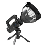 Genérico - Foco Linterna Led Largo Alcance 600 Metros Usb Trípode Led Color De La Luz Blanco Frio H70