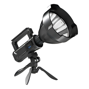 Genérico - Foco Linterna Led Largo Alcance 600 Metros Usb Trípode Led Color De La Luz Blanco Frio H70