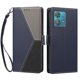 thumbnail image 3 of Funda Tipo Libro para Motorola Edge 40 Neo 5G con Ranuras, Azul Oscuro, 3 of 6