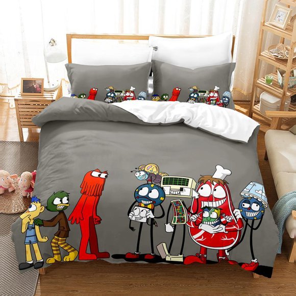 Anime Don't Hug Me I'm Scared Bedding Set Single Twin Full Size Bed Set Adult Kid Bedroom Duvet cover Sets Bed Sheets