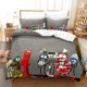 thumbnail image 1 of Anime Don't Hug Me I'm Scared Bedding Set Single Twin Full Size Bed Set Adult Kid Bedroom Duvet cover Sets Bed Sheets, 1 of 5