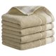 thumbnail image 1 of REGALWOVEN Toallas de Mano para Baño Juego de Algodón Suave Absorbente Toalla Decorativa para Secado de Manos y Lavado de Cara Marrón 4 Piezas, 1 of 5