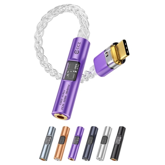 Adaptador USB‑C DAC y Amplificador de Audífonos KB EAR