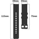 thumbnail image 2 of Correas de reloj de repuesto Donerton P22 P32 P36/KALINCO P22 20 mm, 2 of 7