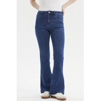 Fashionspark - Jeans Mujer Flare Vale Azul Oscuro