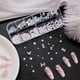 thumbnail image 1 of Flower Nail Art Charms 60pcs Nail Glitter Decals Decoration 3D Nail White Flower Mixed Design Acrylic Nail Stud Jewelry Salon Nail Accessories Supplies For Women DIY Manicures Tips, 1 of 2