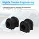 thumbnail image 4 of Unique Bargains No.548133X500 Kit de Bujes de Barra Estabilizadora Delantero Izquierdo/Delantero Derecho para HYUNDAI ACCENT 2012-2017 Kit de Suspensión de Caucho Negro 2 Piezas, 4 of 6