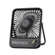 thumbnail image 1 of Ventilador de viaje portátil Warmco de 10000 mAh con 10 a 24 horas de funcionamiento, 18 cm, 1 of 8