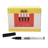 Rotulador De Borrado En Seco School Smart By1076-48Black Negro